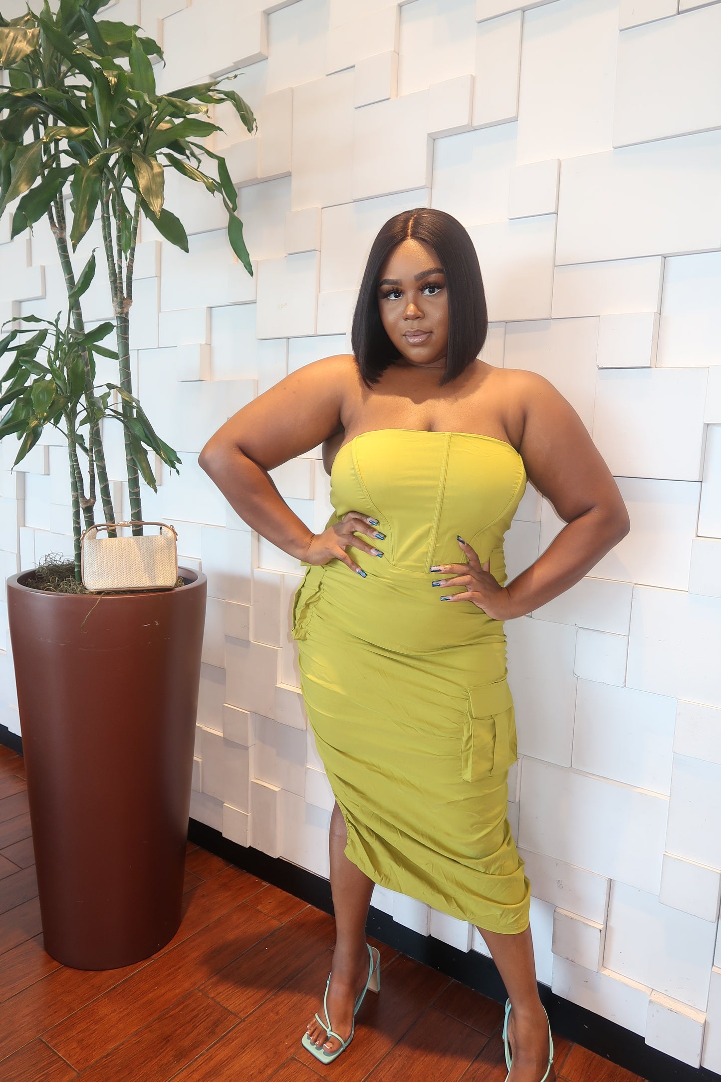 Cargo Tube Dress
