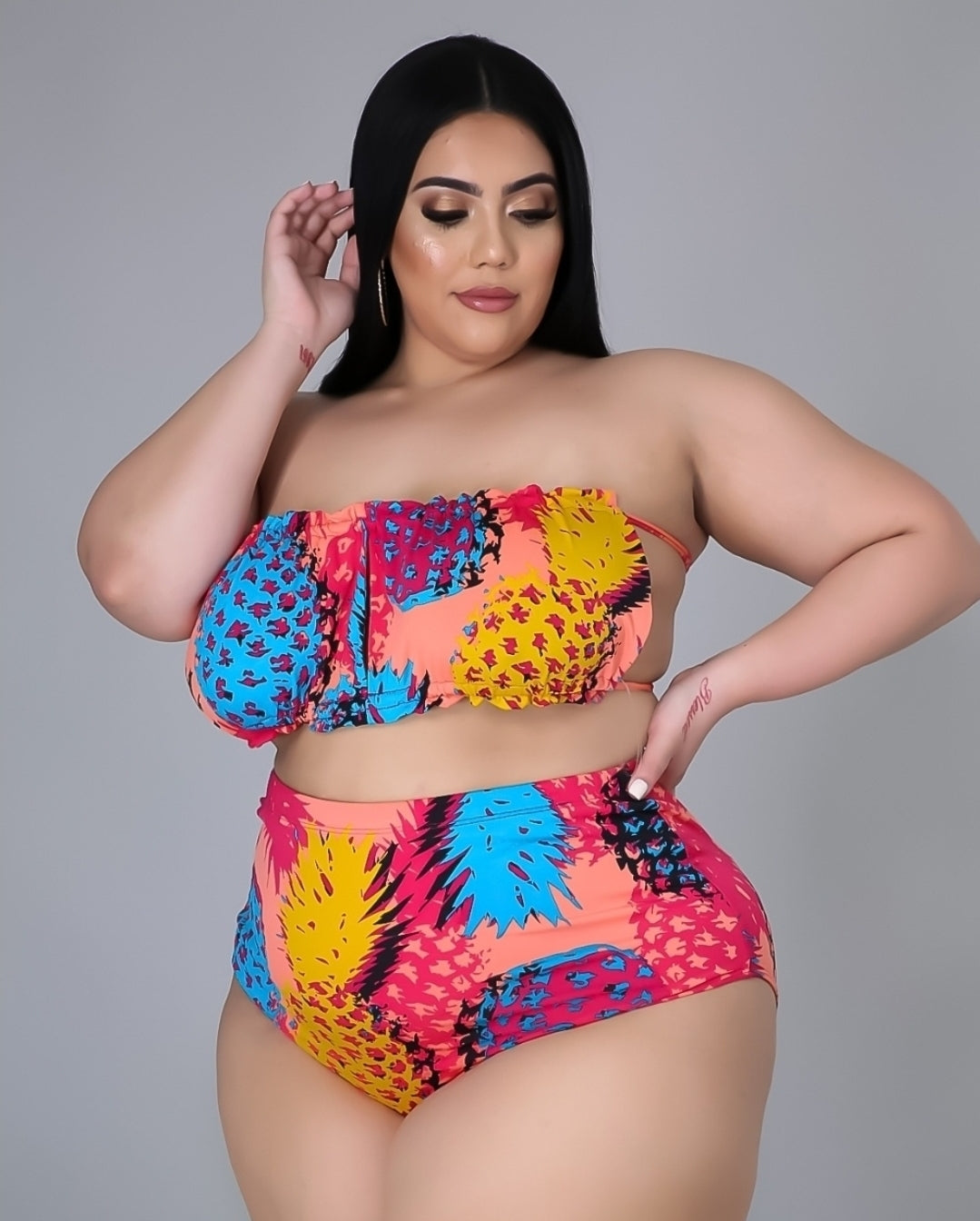 Tropical Two Piece Bikini