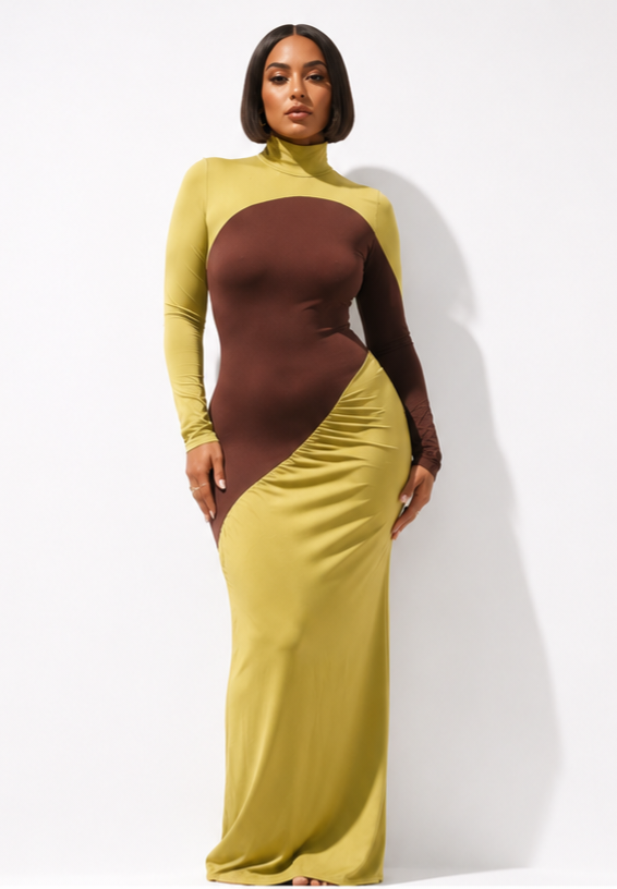 Colorblock Maxi