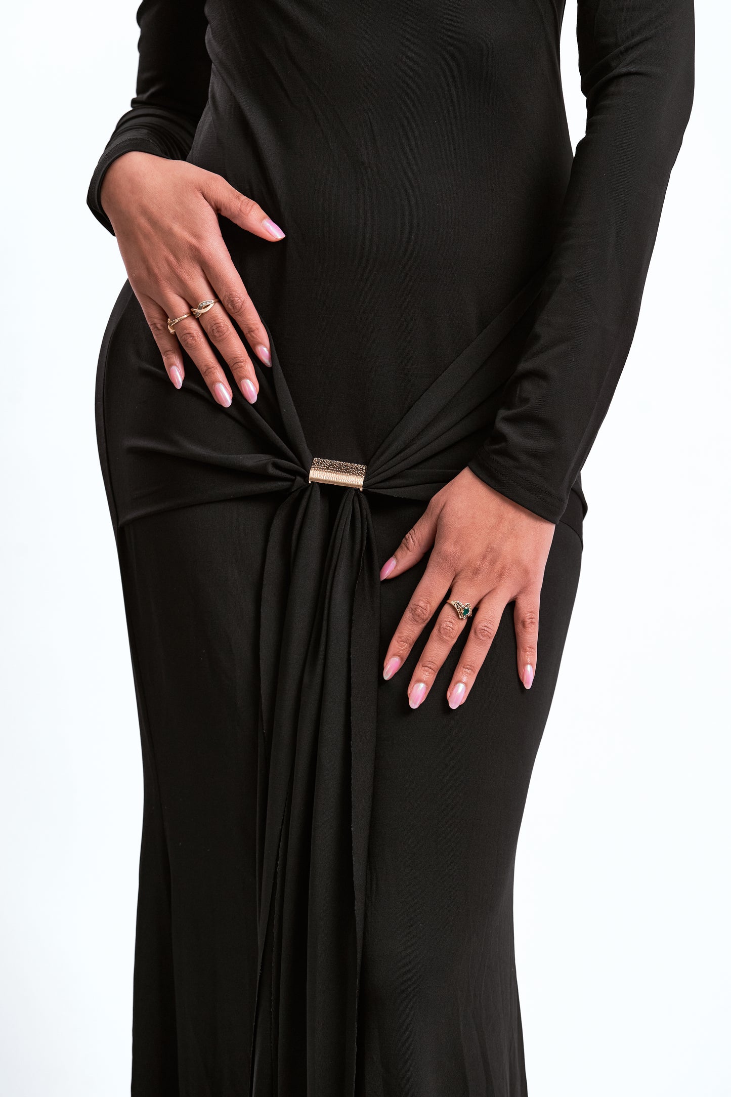 Elegant Off the Shoulder Maxi Dress
